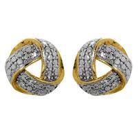 Diamond Love Knot Earrings 202//202